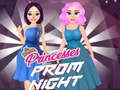 leikur Princesses Prom Night
