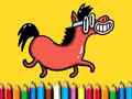 leikur Back To School: Pony Coloring Book