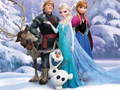 leikur Frozen Jigsaw Puzzle Planet