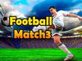 leikur Football Match3