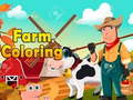 leikur Farm Coloring