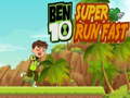 leikur Ben 10 Super Run Fast