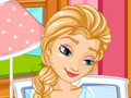 leikur Frozen Elsa Gives Birth