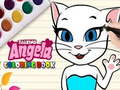 leikur Talking Angela Coloring Book