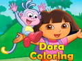 leikur Dora Coloring