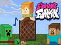 leikur Friday Night Funkin Minecraft Steve vs Creeper
