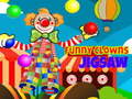 leikur Funny Clowns Jigsaw