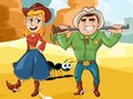 leikur Wild West Cowboys Jigsaw