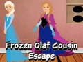 leikur Frozen Olaf Cousin Escape