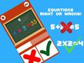 leikur Equations Right or Wrong