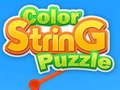 leikur Color string puzzle