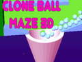 leikur Clone Ball Maze 3D