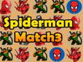 leikur Spiderman Match3