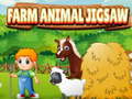 leikur Farm Animal Jigsaw