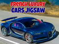 leikur French Luxury Cars Jigsaw