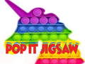 leikur Pop It Jigsaw