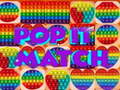 leikur Pop It Match