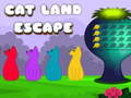 leikur Cat Land Escape
