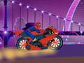 leikur Spiderman Moto Racer