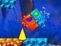 leikur Geometry Neon Dash Rainbow