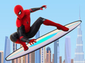 leikur Spiderman Super Windsurfing