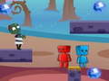 leikur Fireboy Watergirl In Zombies World