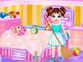 leikur Baby Taylor Messy Home Clean Up