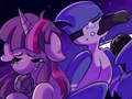 leikur Friday Night Funkin with Twilight Sparkle and Mordecai