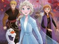 leikur Frozen Comic Jigsaw