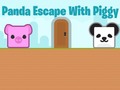 leikur Panda Escape With Piggy
