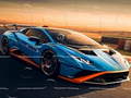 leikur Lamborghini Huracan STO Puzzle