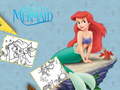 leikur The Little Mermaid Coloring Book