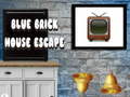 leikur Blue Brick Room Escape