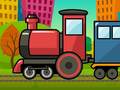 leikur Train Jigsaw