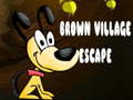 leikur Brown Village Escape