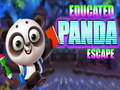leikur Educated Panda Escape