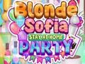 leikur Blonde Sofia Stay at Home Party