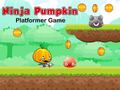 leikur Ninja Pumpkin Platformer Game
