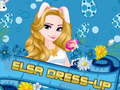 leikur Elsa dress-up