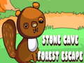 leikur Stone Cave Forest Escape