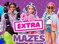 leikur Barbie Extra Mazes