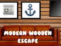 leikur Modern Wooden House Escape