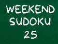 leikur Weekend Sudoku 25