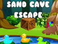 leikur Sand Cave Escape