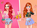leikur Princesses Fruity Print Fun Challenge