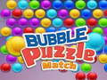 leikur Bubble Puzzle Match
