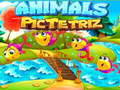 leikur Animals Pic Tetriz