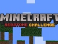 leikur Minecraft Redstone Challenge