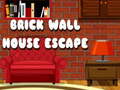 leikur Brick Wall House Escape