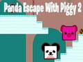 leikur Panda Escape With Piggy 2